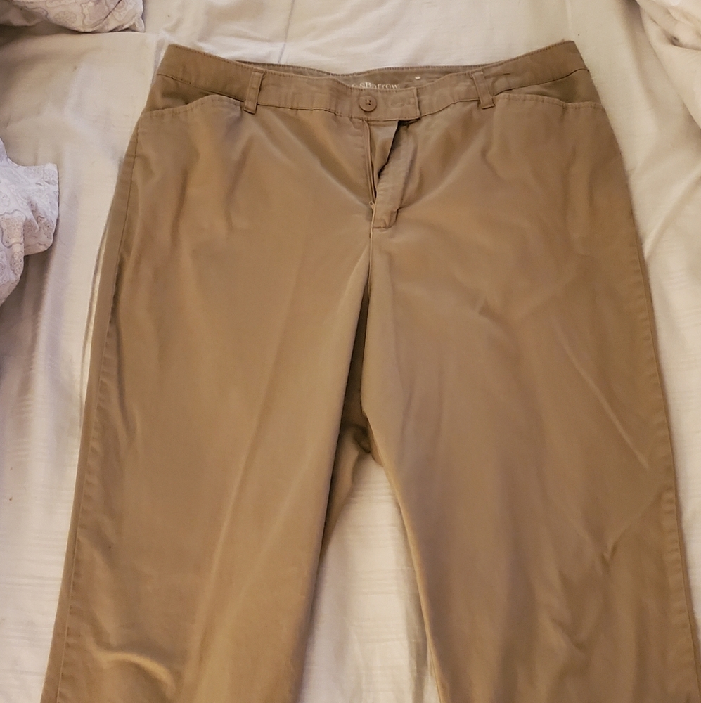 Croft & Barrow Khaki Capri